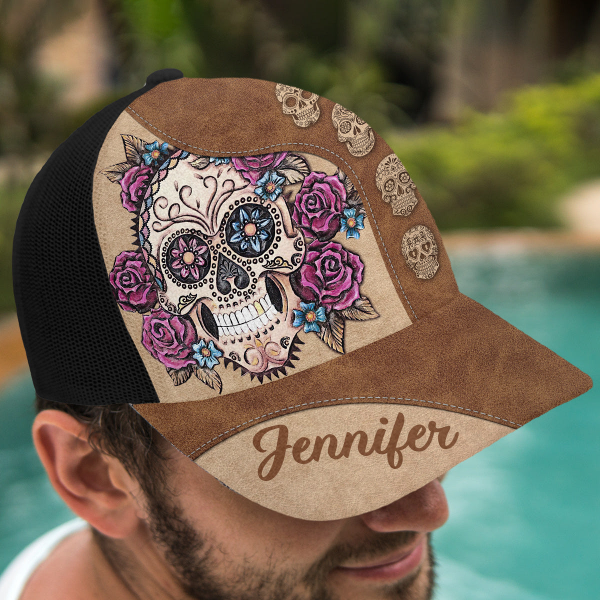 Love Skulls - Personalized Skull Trucker Hat