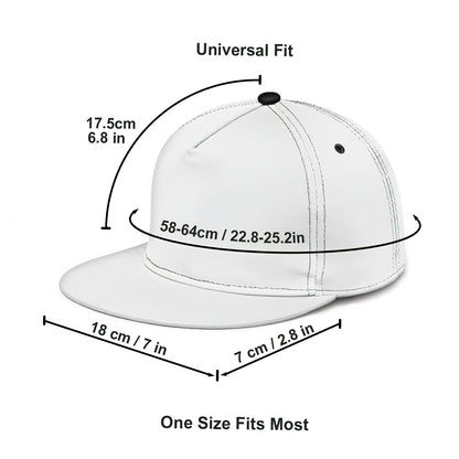 Floral Skull - Personalized Skull Snapback