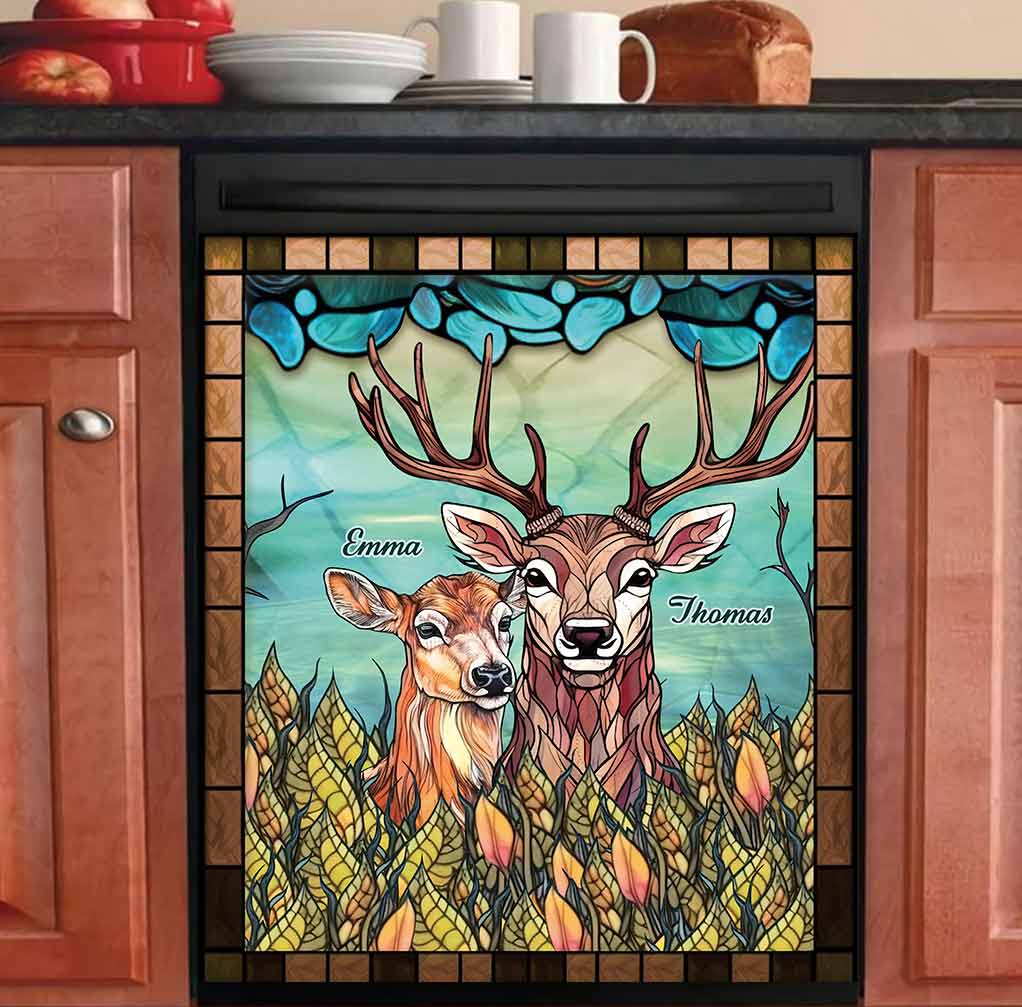You & Me We Got This - Personalized Hunting Dishwasher Cover