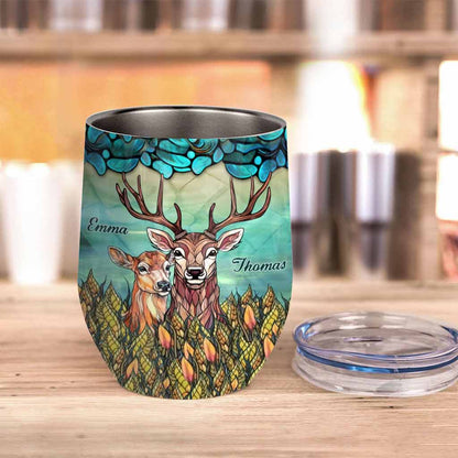 You & Me We Got This - Personalized Hunting Wine Tumbler