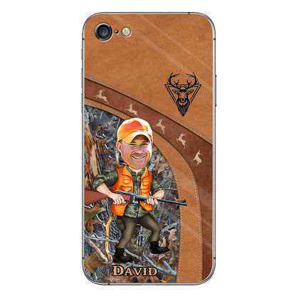 Photo Inserted Funny Hunting - Personalized Hunting Phone Case
