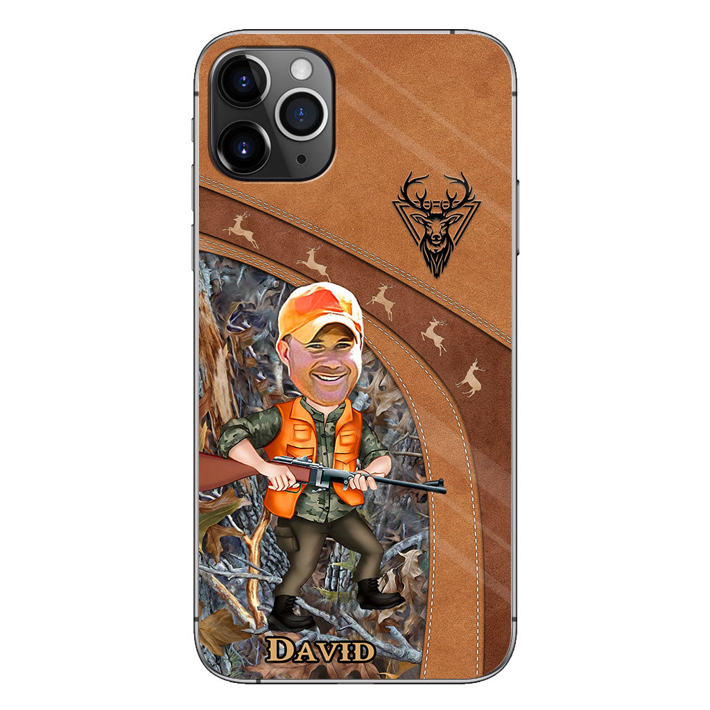 Photo Inserted Funny Hunting - Personalized Hunting Phone Case