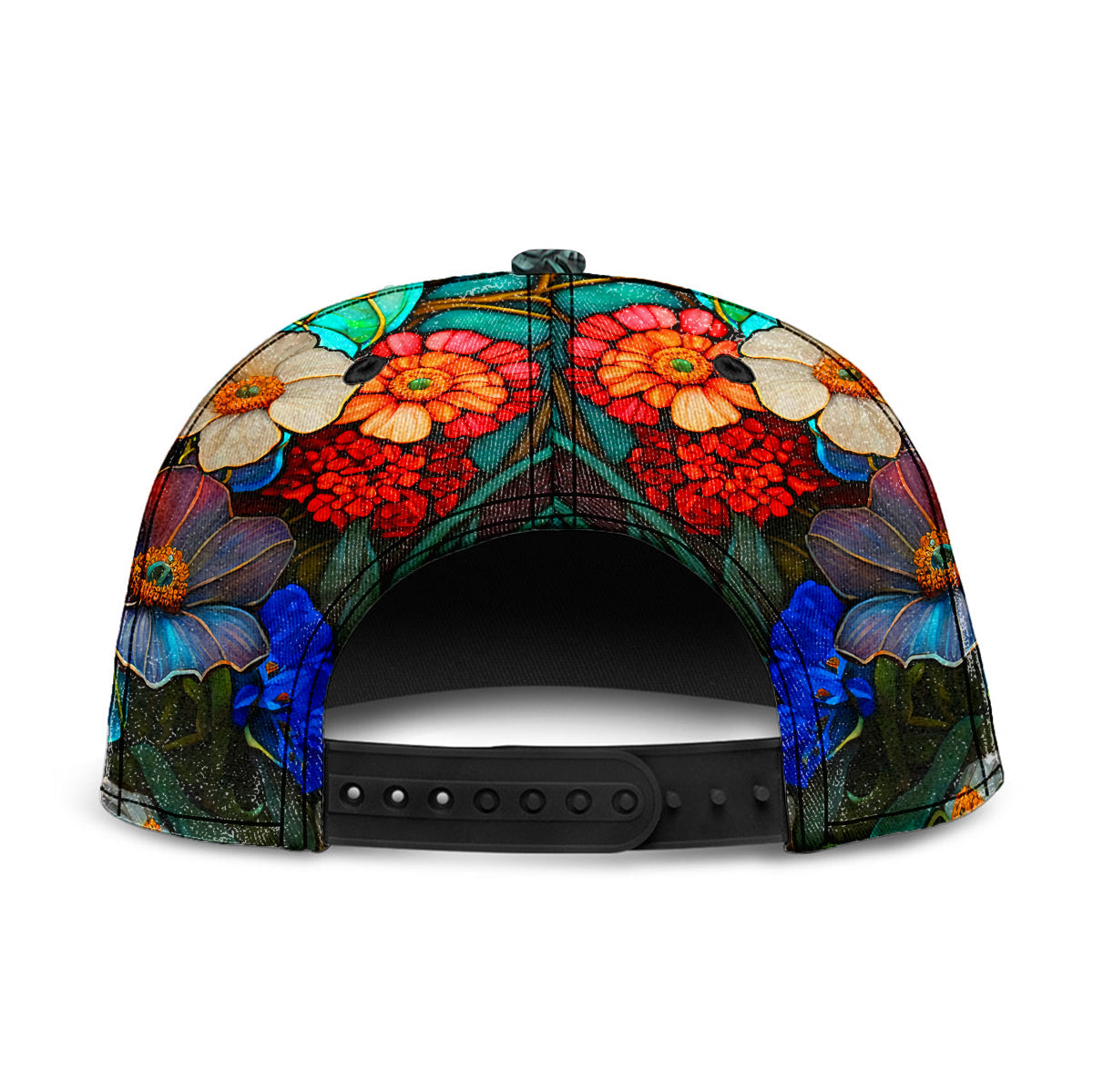 Floral Skull - Personalized Skull Snapback