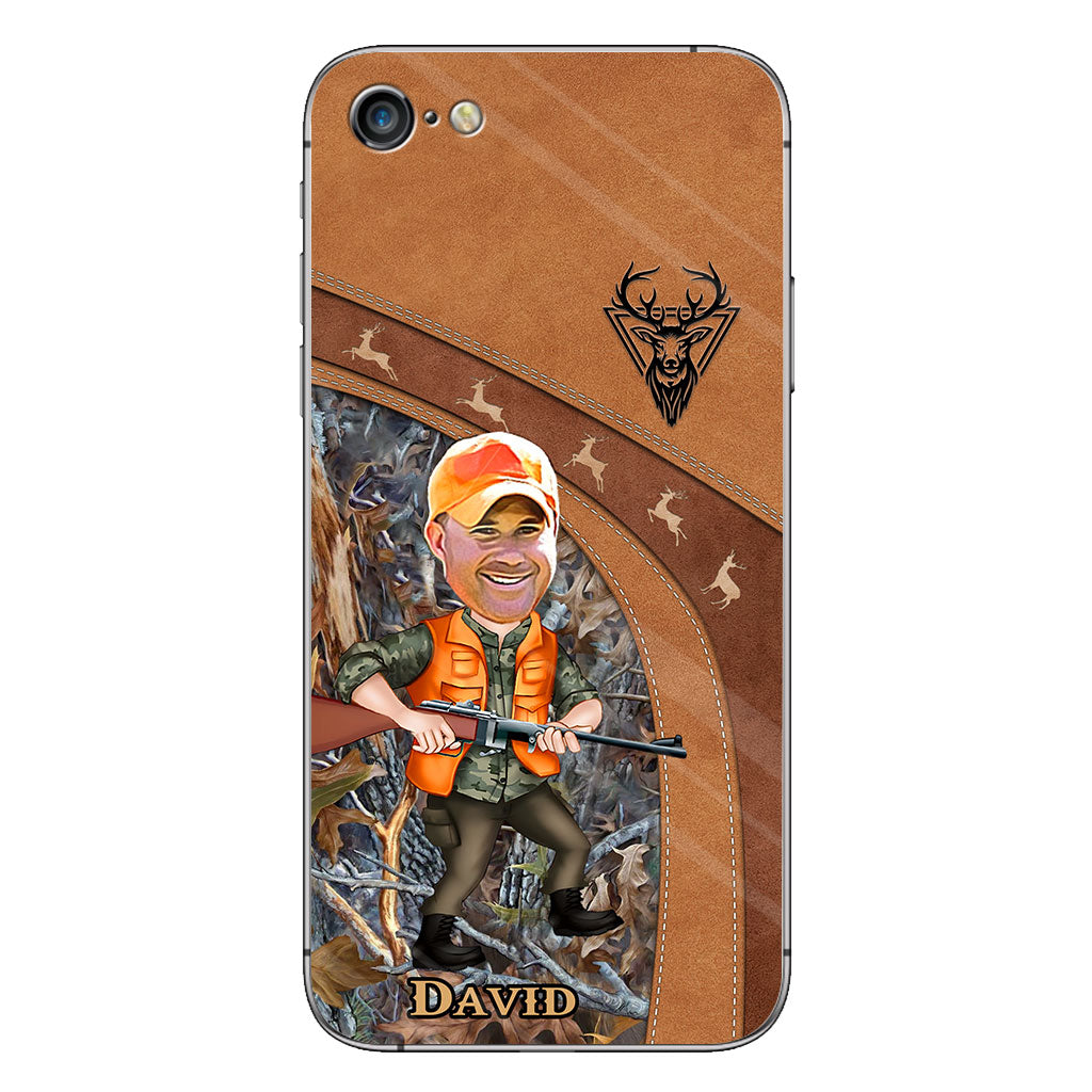 Photo Inserted Funny Hunting - Personalized Hunting Phone Case