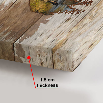 Life Is Better In The Wood - Personalized Hunting Canvas And Poster