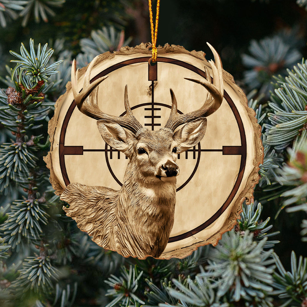 Deer Hunting - Personalized Hunting Ornament