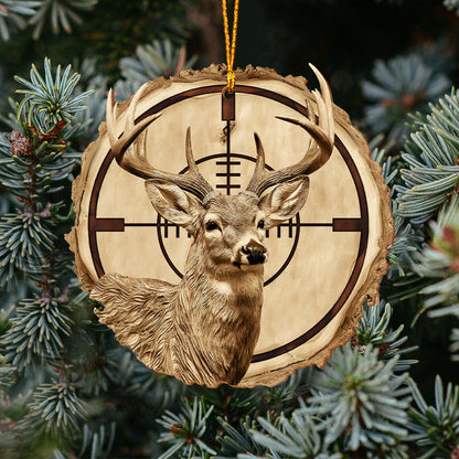 Deer Hunting - Personalized Hunting Ornament