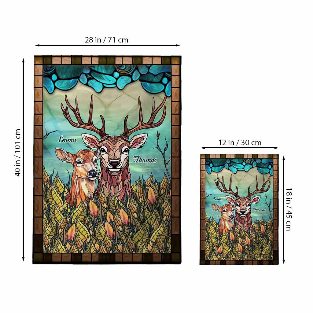 You & Me We Got This - Personalized Hunting Garden Flag