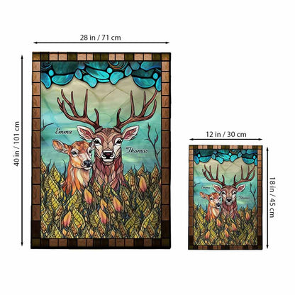 You & Me We Got This - Personalized Hunting Garden Flag