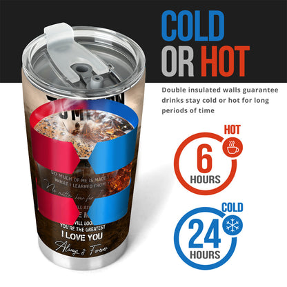 To My Son - Personalized Hunting Tumbler