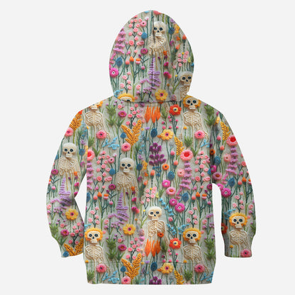 Floral Skeleton - Personalized Skull All Over Shirt