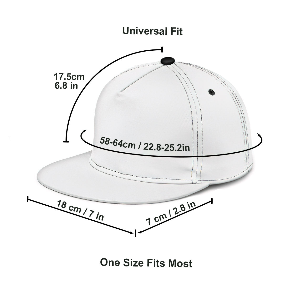 Zero F Given - Personalized Skull Snapback