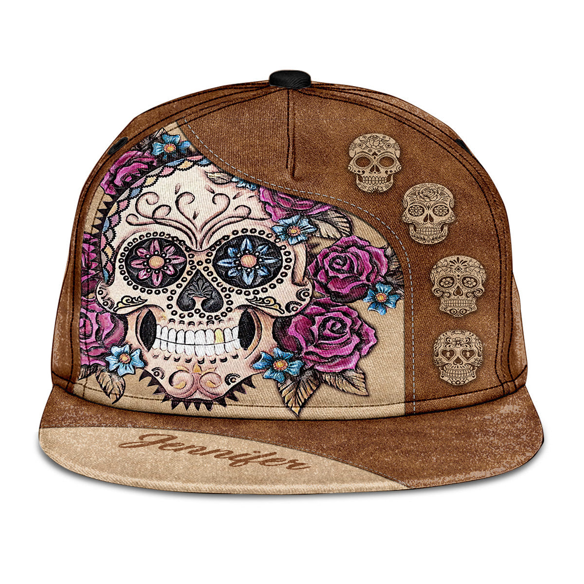 Love Skulls - Personalized Skull Snapback