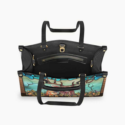 You & Me We Got This - Personalized Hunting Leather Handbag