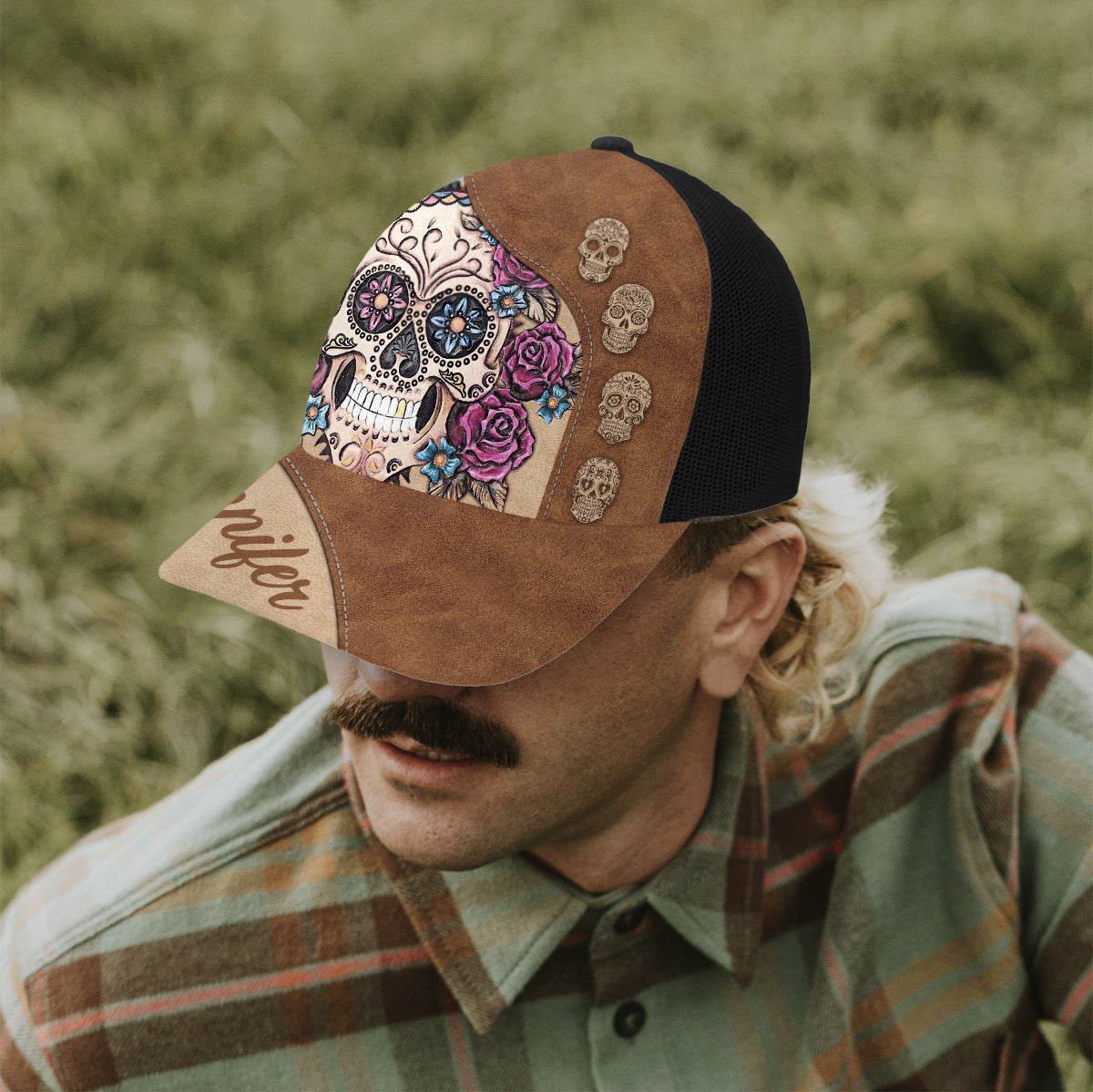 Love Skulls - Personalized Skull Trucker Hat