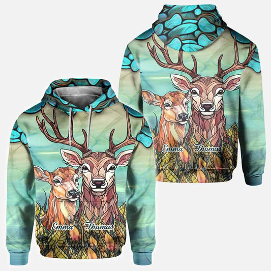 You & Me We Got This - Personalized Hunting All Over Shirt