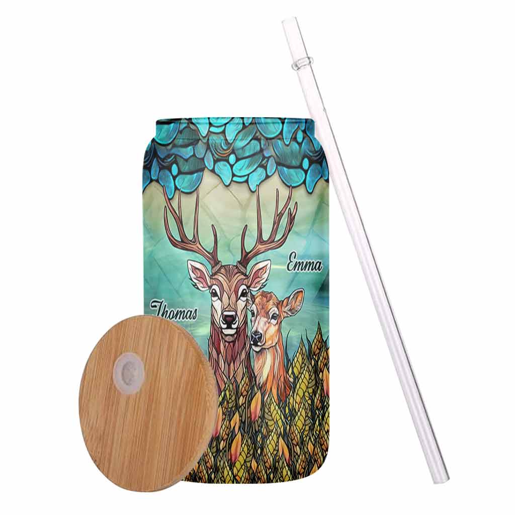 You & Me We Got This - Personalized Hunting Can Glass