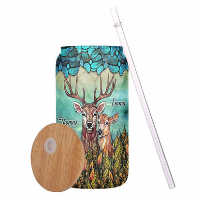 You & Me We Got This - Personalized Hunting Can Glass