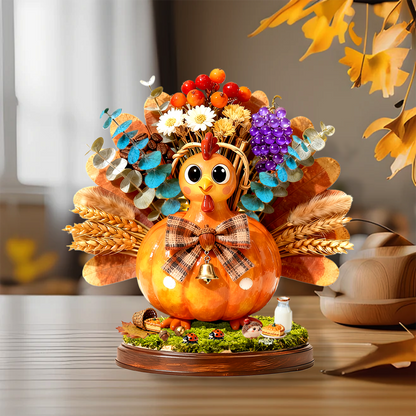 🦃Merry Harvest Turkey Tabletop Decor