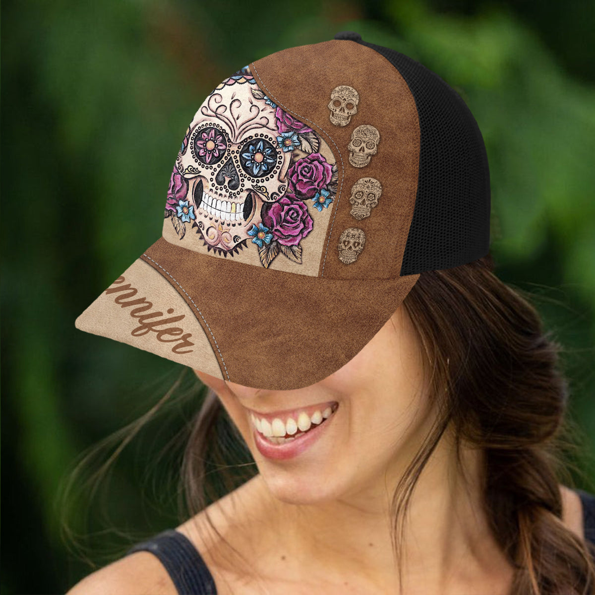Love Skulls - Personalized Skull Trucker Hat