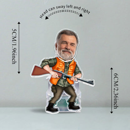 Love Hunting - Personalized Hunting Custom Shaking Head