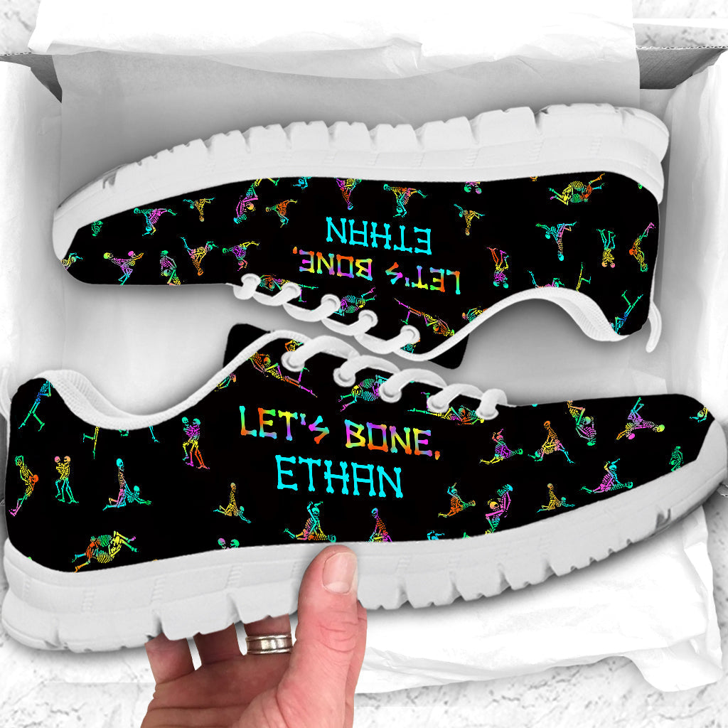 Let's Bone - Personalized Skull Sneakers