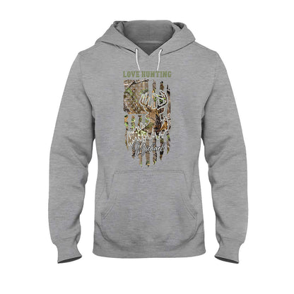 Love Hunting - Personalized Hunting T-shirt And Hoodie