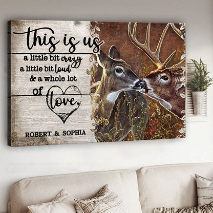 This Is Us - Personalized Hunting Canvas And Poster