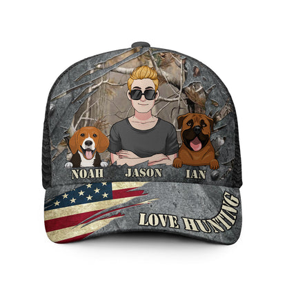 Love Hunting - Personalized Hunting Trucker Hat