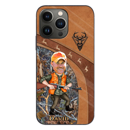 Photo Inserted Funny Hunting - Personalized Hunting Phone Case