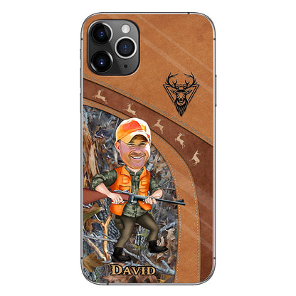Photo Inserted Funny Hunting - Personalized Hunting Phone Case