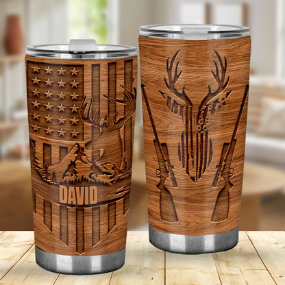 Love Hunting - Personalized Hunting Tumbler