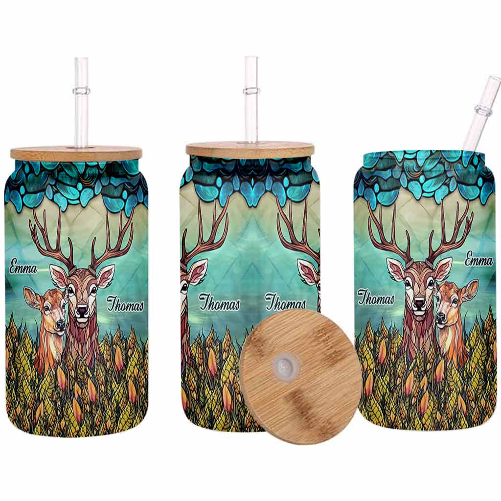 You & Me We Got This - Personalized Hunting Can Glass