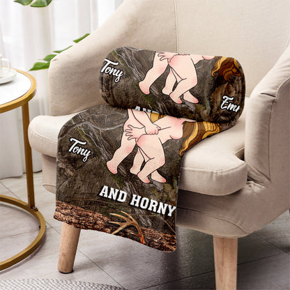 You Make Me Smile - Personalized Hunting Blanket