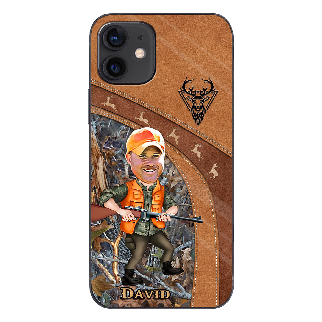 Photo Inserted Funny Hunting - Personalized Hunting Phone Case