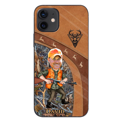 Photo Inserted Funny Hunting - Personalized Hunting Phone Case