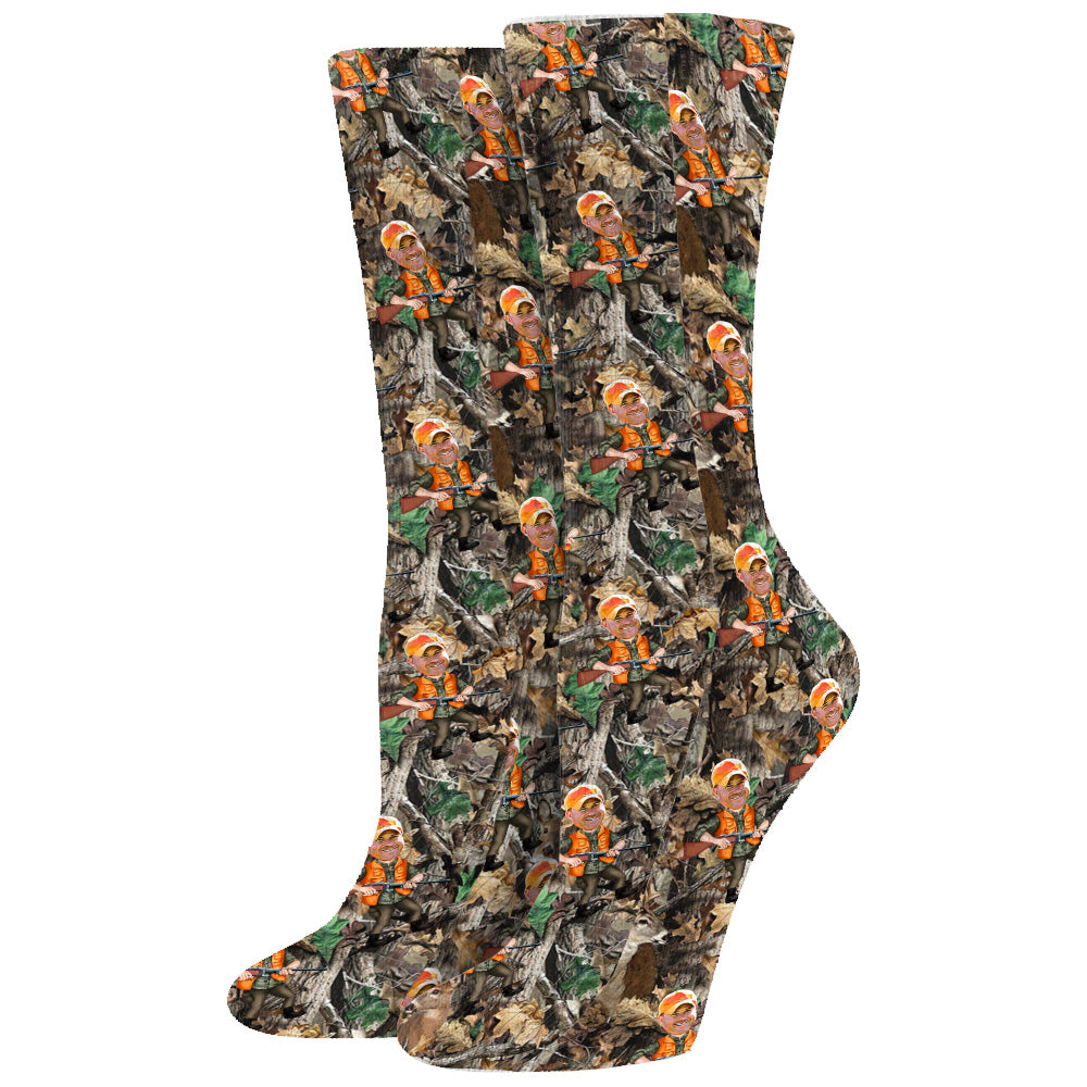 Photo Inserted Hunter - Personalized Hunting Socks
