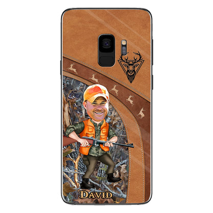 Photo Inserted Funny Hunting - Personalized Hunting Phone Case