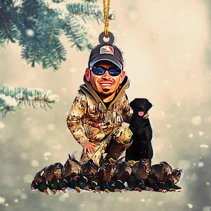 Cartoonize Funny Hunting - Personalized Hunting Ornament