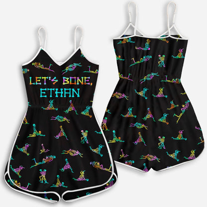Let's Bone - Personalized Skull Romper