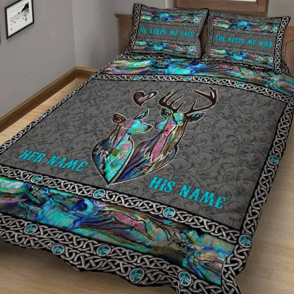 So Many In The Forest - Personalized Hunting Quilt Set