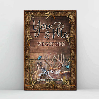 I Love You The Most - Personalized Hunting Poster
