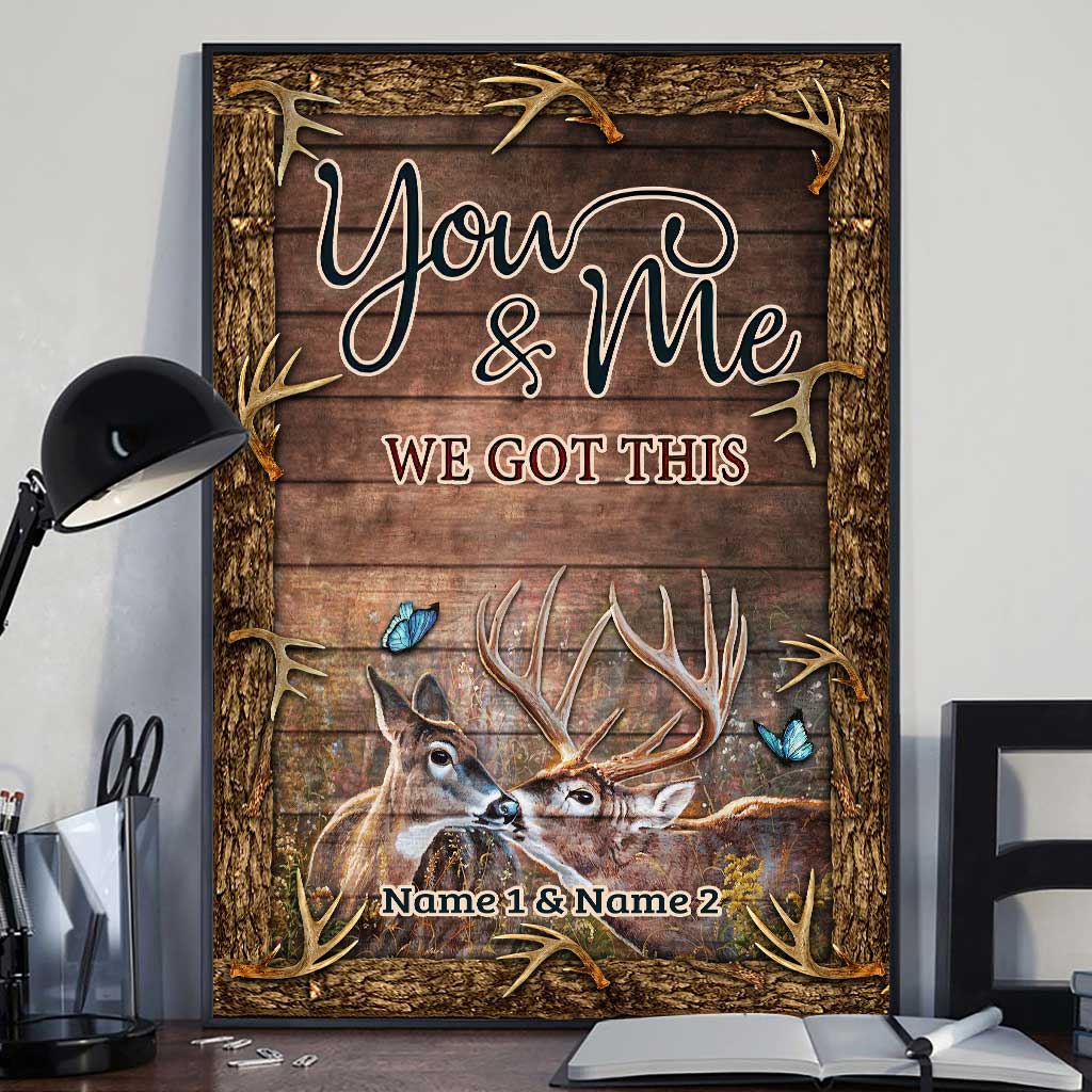 I Love You The Most - Personalized Hunting Poster