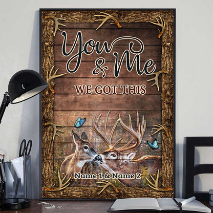 I Love You The Most - Personalized Hunting Poster