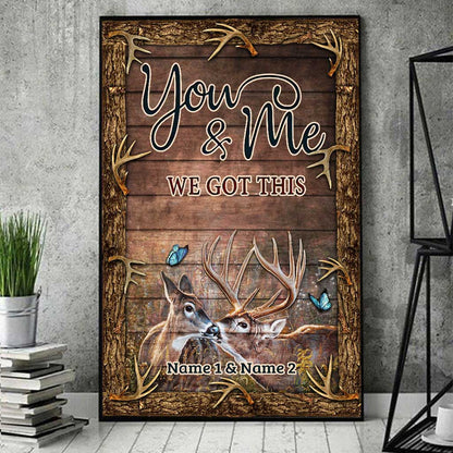 I Love You The Most - Personalized Hunting Poster