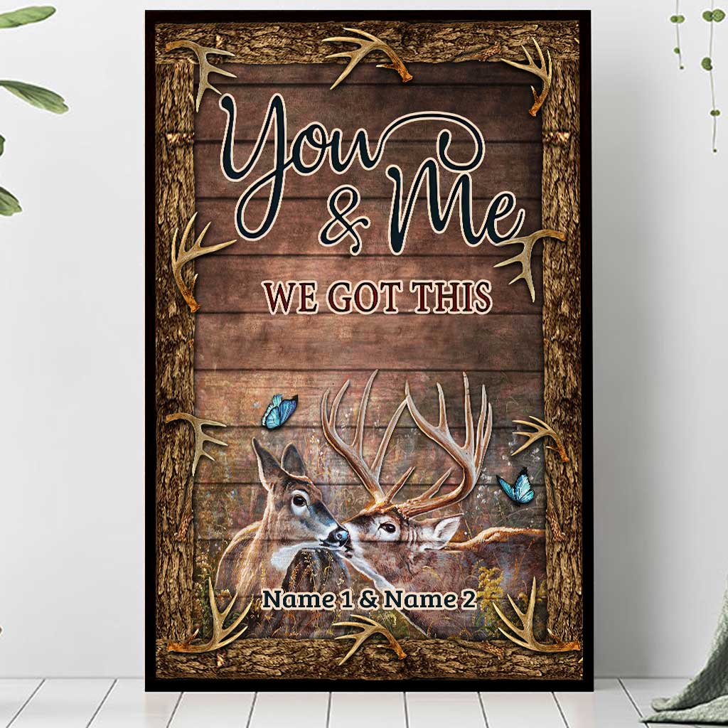 I Love You The Most - Personalized Hunting Poster