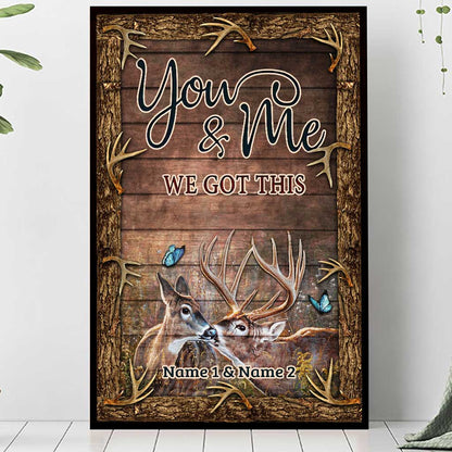 I Love You The Most - Personalized Hunting Poster