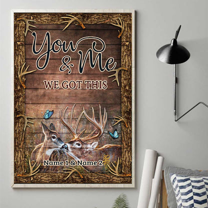 I Love You The Most - Personalized Hunting Poster