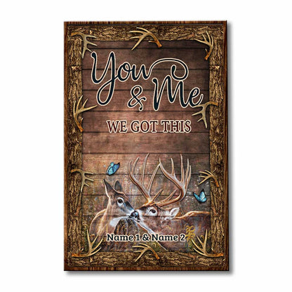 I Love You The Most - Personalized Hunting Poster