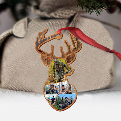 Deer Hunting Collage - Personalized Hunting Ornament